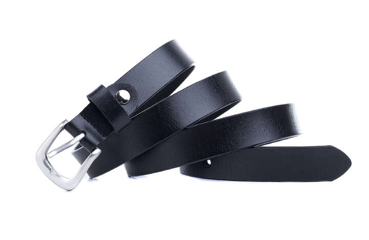 KANTRIE Ledergürtel, schwarz